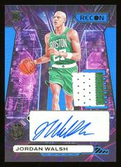 Jordan Walsh [Blue] #24 Basketball Cards 2023 Panini Recon Novice Patch Autograph Prices