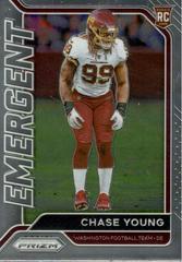 Chase Young Football Cards 2020 Panini Prizm Emergent Prices