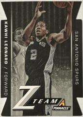 Kawhi Leonard Basketball Cards 2013 Panini Pinnacle Z-Team Prices