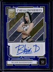 Blair Davenport [Blue] #6 Wrestling Cards 2023 Donruss Elite WWE New Breed Autograph Prices