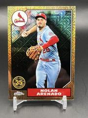 Nolan Arenado [Orange] #T87C-75 Baseball Cards 2022 Topps Silver Pack 1987 Chrome Prices