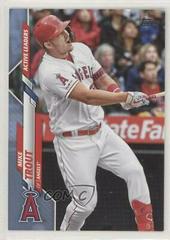 Mike Trout [Father's Day Powder Blue] Baseball Cards 2020 Topps Update Prices