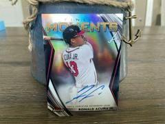 Ronald Acuna Jr. #FMA-RA Baseball Cards 2021 Topps Finest Moments Autographs Prices