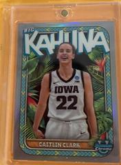 Caitlin Clark #BK-15 Basketball Cards 2023 Bowman Chrome University The Big Kahuna Prices