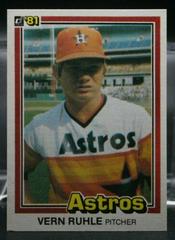 Vern Ruhle [Correct Photo] #261 Baseball Cards 1981 Donruss Prices