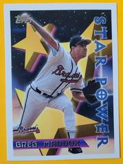Greg Maddux [Star Power] #3 Baseball Cards 1996 Topps Prices