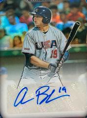 Alec Burleson [Red, Black Snakeskin Prizm] #100 Baseball Cards 2019 Panini Prizm Draft Picks Autographs Prices