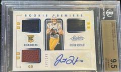 Justin Herbert [Materials Autograph] #203 Football Cards 2020 Panini Absolute Prices