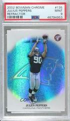 Julius Peppers [Refractor] #135 Football Cards 2002 Topps Pristine Prices
