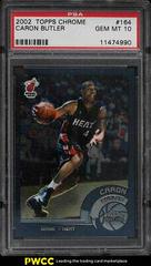 Caron Butler #164 Basketball Cards 2002 Topps Chrome Prices