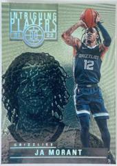 Ja Morant [Emerald] Basketball Cards 2021 Panini Illusions Intriguing Players Prices