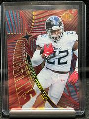 Derrick Henry [Red] #SS-7 Football Cards 2022 Panini Illusions Shining Stars Prices