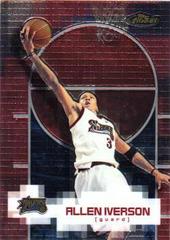 Allen Iverson #11 Basketball Cards 2000 Finest Prices