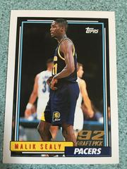 Malik Sealy #269 Basketball Cards 1992 Topps Prices