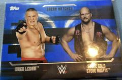 Steve Austin, Brock Lesnar #D-3 Wrestling Cards 2017 Topps WWE Undisputed Dream Matches Prices