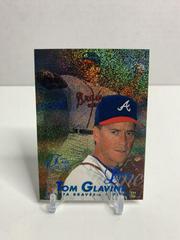Tom Glavine [Masterpiece, Row 0] Baseball Cards 1997 Flair Showcase Legacy Collection Prices