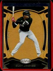 Eloy Jimenez [Mirror Gold] #4 Baseball Cards 2021 Panini Chronicles Certified Prices