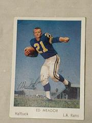 Ed Meador Football Cards 1959 Bell Brand Rams Prices