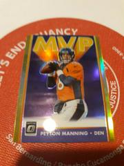 Peyton Manning [Gold] Football Cards 2019 Donruss Optic MVP Prices