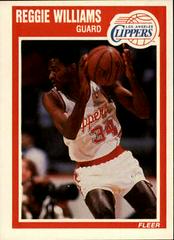 Reggie Williams Basketball Cards 1989 Fleer Prices