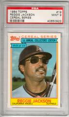 Reggie Jackson #19 Baseball Cards 1984 Topps Cereal Series Prices