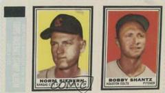 Norm Siebern Baseball Cards 1962 Topps Stamps Prices