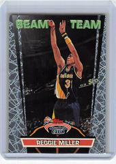 Reggie Miller [Members Only] Basketball Cards 1992 Stadium Club Beam Team Prices