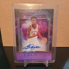 Mouhamed Gueye [Purple FOTL] #14 Basketball Cards 2023 Panini Origins Rookie Autograph Prices