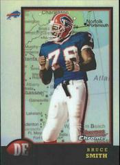 Bruce Smith [Interstate Refractors] #149 Football Cards 1998 Bowman Chrome Prices