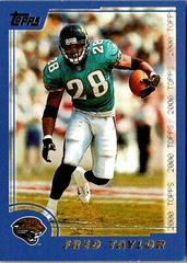 Fred Taylor #30 Football Cards 2000 Topps Prices