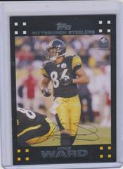 Hines Ward [First Edition] #174 Football Cards 2007 Topps Prices