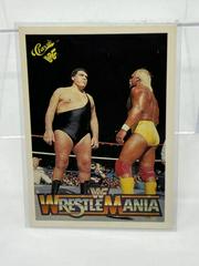 Andre the Giant, Hulk Hogan Wrestling Cards 1990 Classic WWF The History of Wrestlemania Prices