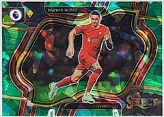 Darwin Nunez [Green Ice] Soccer Cards 2022 Panini Select Premier League Prices