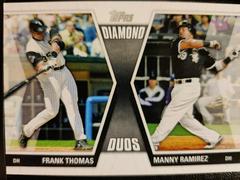 Frank Thomas Baseball Cards 2011 Topps Diamond Duos Prices