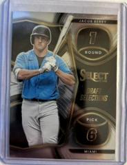 Jacob Berry #DS11 Baseball Cards 2023 Panini Select Draft Selections Prices