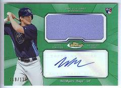 Wil Myers [Green Refractor] Baseball Cards 2013 Finest Rookie Autographs Prices