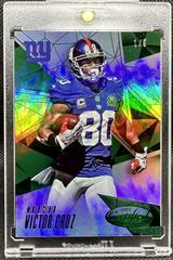 Victor Cruz [Mirror Green] #13 Football Cards 2015 Panini Certified Prices