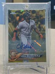 Andrew McCutchen [Gold Refractor] Baseball Cards 2018 Topps Chrome Update Autographs Prices