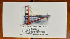 Golden Gate Bridge [Mini] #128 Baseball Cards 2008 Topps Allen & Ginter Prices