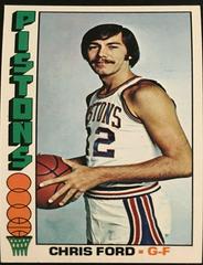 Chris Ford #29 Basketball Cards 1976 Topps Prices