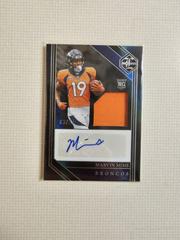 Marvin Mims [Silver Spotlight Rookie Patch Autograph] #124 Football Cards 2023 Panini Limited Prices