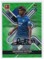 Georginio Rutter [Green Wave] #BCA-GRU Soccer Cards 2021 Topps Finest Bundesliga Autographs Prices