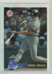 Wade Boggs [Refractor] #127 Baseball Cards 1996 Topps Chrome Prices