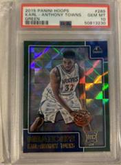 Karl Anthony Towns [Green] #289 Basketball Cards 2015 Panini Hoops Prices