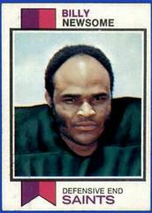 Billy Newsome #218 Football Cards 1973 Topps Prices