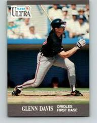 Glenn Davis #14 Baseball Cards 1991 Ultra Prices
