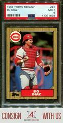 Bo Diaz #41 Baseball Cards 1987 Topps Tiffany Prices