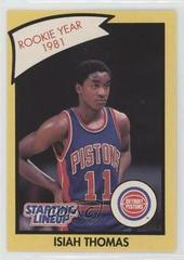 Isiah Thomas [Yellow] Basketball Cards 1990 Kenner Starting LineUp Prices