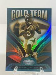 Russell Wilson [Teal] Football Cards 2022 Panini Certified Gold Team Prices