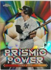 Luke Voit Baseball Cards 2021 Topps Chrome Prismic Power Prices